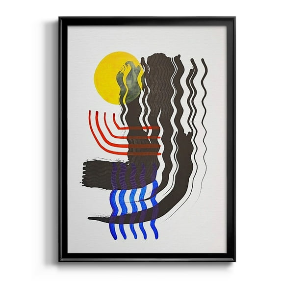 Shifting II Premium Framed Print, in Gold, Black, or Silver - Ready to Hang