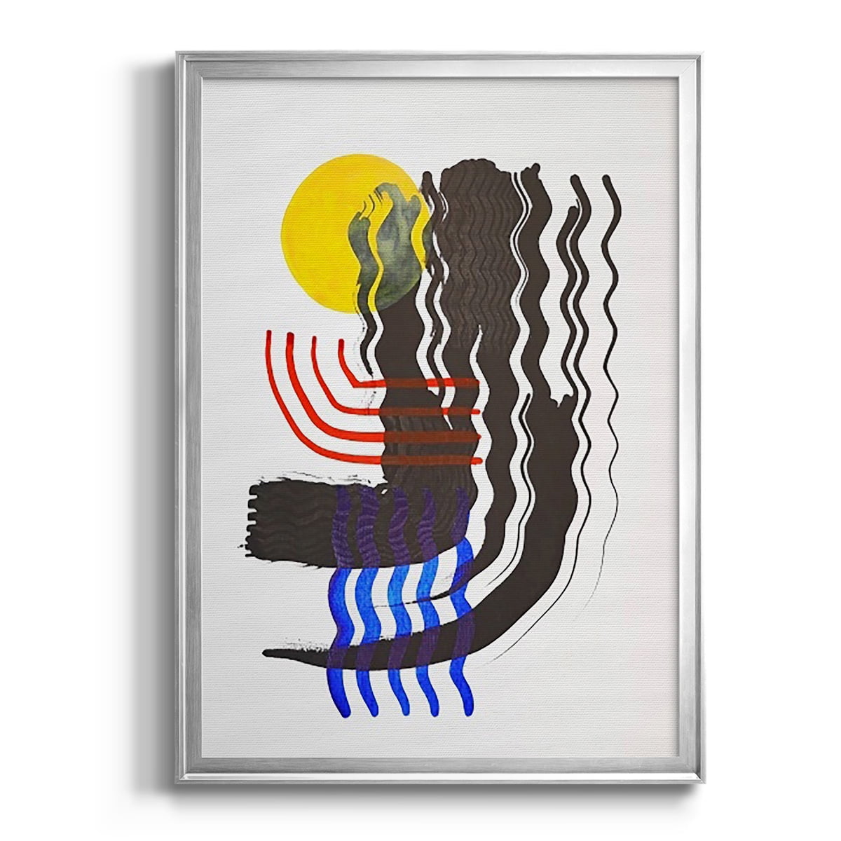 Shifting II Premium Framed Print, in Gold, Black, or Silver - Ready to Hang