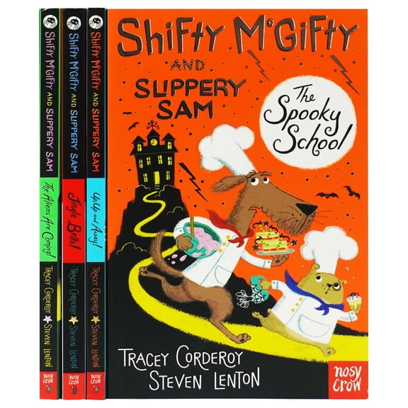 Shifty McGifty and Slippery Sam Series by Tracey Corderoy 4 Books - Ages 5-7 - Paperback