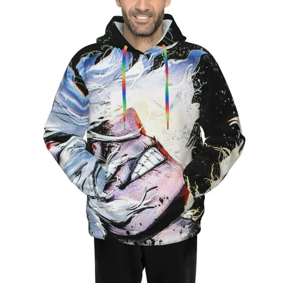 Shigaraki Tomura Men's Hoodie Novelty Pattern Adult Hooded Sweatshirts Casual Unisex Pullover for Women Youth