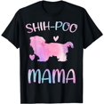 thumbnail image 1 of Shih-Poo Dog Mom Dad Dog Lover Funny Dog Owner T-Shirt, 1 of 5