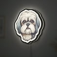 thumbnail image 1 of Shih Tzu 3D Novelty Light Box, Small Dog Wall Decor Light, Ideal for Puppy Lovers (Width 24 inch, 60cm), 1 of 9