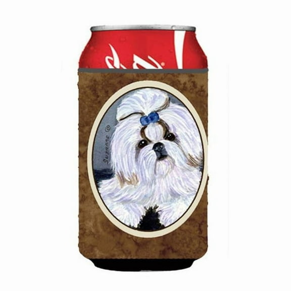 Shih Tzu Can or Bottle Beverage Insulator Hugger