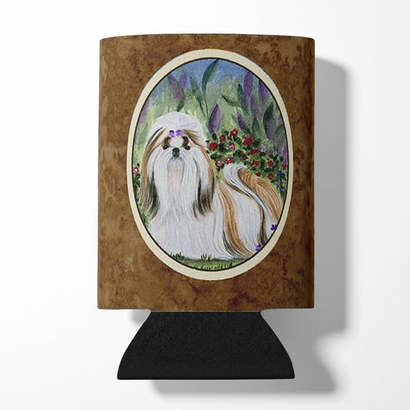 Shih Tzu Can or Bottle Beverage Insulator Hugger