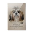 thumbnail image 1 of Shih Tzu Dog Breed Rectangle Acrylic Fridge Refrigerator Magnet, 1 of 5
