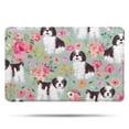 thumbnail image 1 of Shih Tzu Dog and Flower Floral Bathroom Rugs Mat,Non Slip Microfiber Bathroom Rug,Rubber Backing,Soft Bathroom Mats for Bathroom Floor,Tub and Shower,20x32in(50x80cm), 1 of 5
