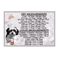 thumbnail image 1 of Shih Tzu Dog Measuring Chart Magnet Kitchen Baking Guide, 1 of 1