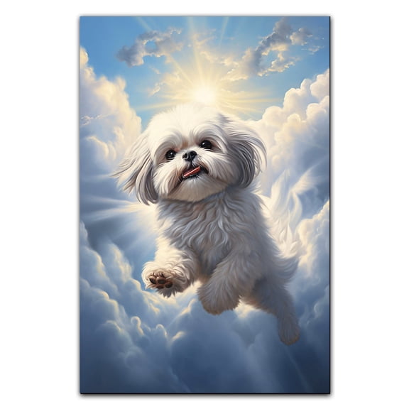 Shih Tzu Dog Memorial Gifts for Loss of Dog, Dog Memorial Poster, Dog Memorial Loss Sympathy Passing Away Remembrance Gifts