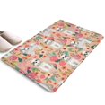 thumbnail image 1 of Shih Tzu Dog and Pioneer Flower Flannel Non Slip Door Rugs,Washable Door Mats Indoor,Decorative Door Mats,Dirt-Resistant and Absorbent Doormat for Entrance,Bedroom,Kitchen,Bathroom,23.5x16in(60x40cm), 1 of 5