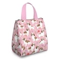 thumbnail image 1 of Shih Tzu Dogs and Pioneer Flower Insulated Lunch Bag for Women & Adults,Large Portable Soft Cooler Lunch Bag,Thermal Food Storage Tote with Pearl Cotton,8.66L,8.75x5.75x9.5 Inch, 1 of 6