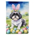 thumbnail image 1 of Shih Tzu Easter Egg Hunt Garden Flag 11.25 in x 15.5 in, 1 of 5