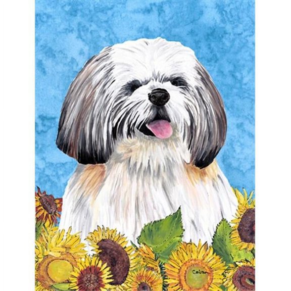 Shih Tzu Flag Garden Size