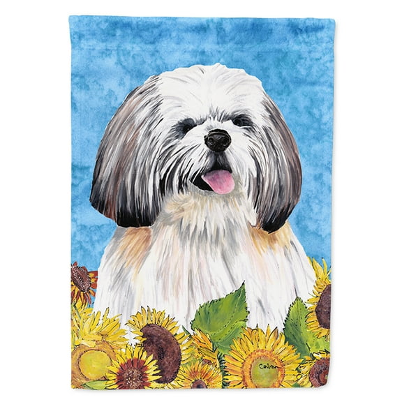 Shih Tzu Garden Flag