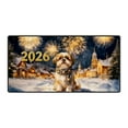 thumbnail image 1 of Shih Tzu Happy New Year 2026 with Fireworks on New Year's Eve Desk Mat Full Keyboard Mouse Pad Lion Dog Lover Gifts Large Mousepad - 12022, 1 of 5