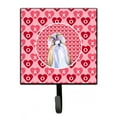 thumbnail image 1 of Shih Tzu Hearts Love and Valentines Day Portrait Leash or Key Holder, 1 of 2