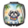 thumbnail image 1 of Shih Tzu Luau Compact Mirror 2.75 in x 3 in, 1 of 4