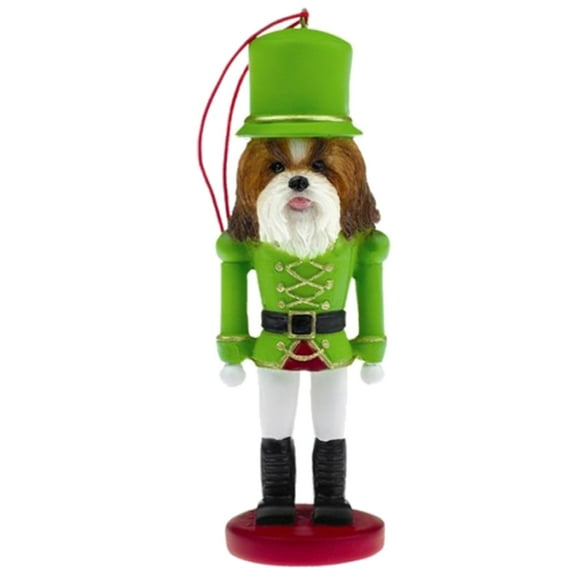 Shih Tzu Ornament Nutcracker (Tan)