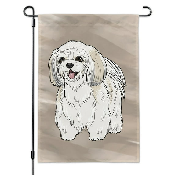 Shih Tzu Pet Dog Garden Yard Flag