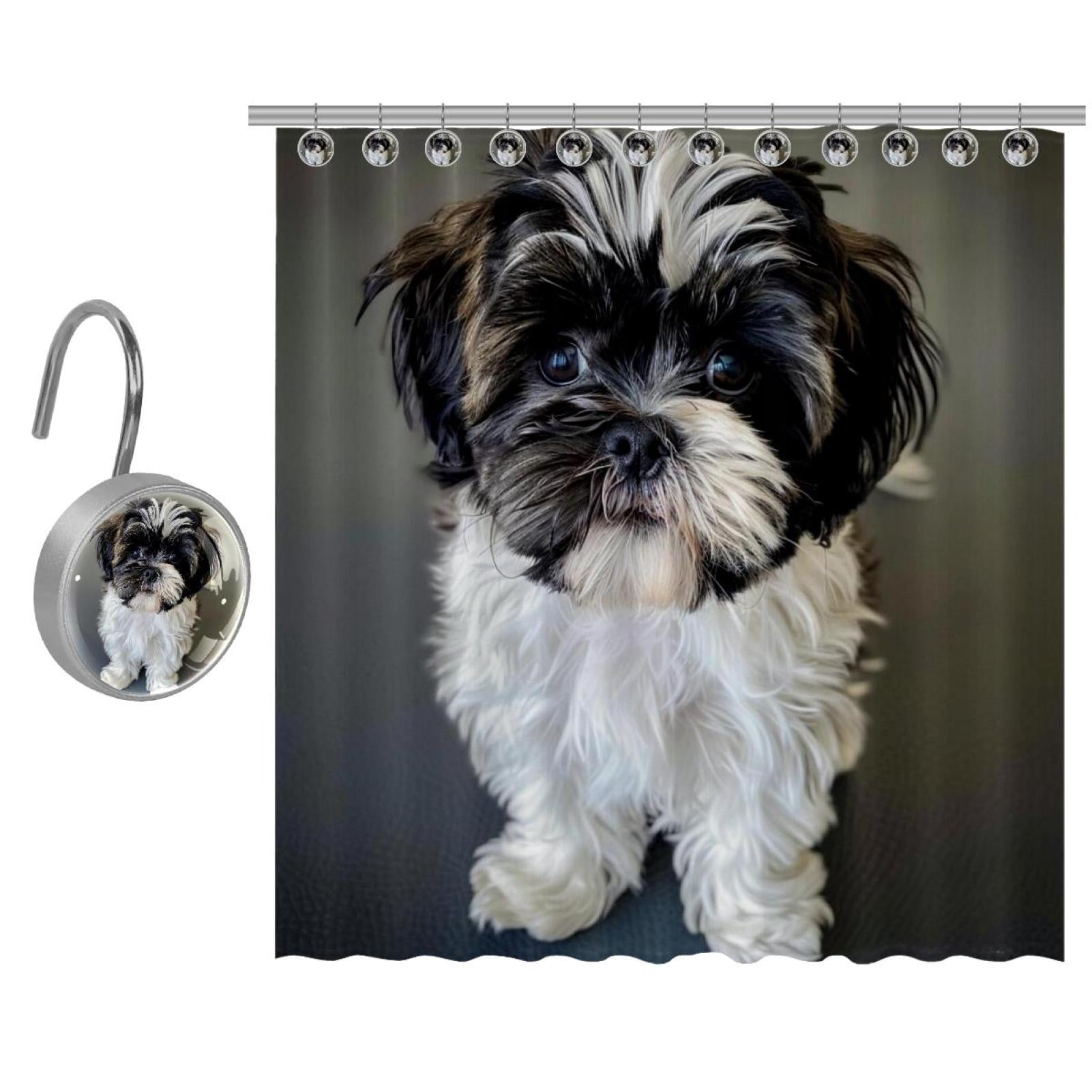 Bandiera Da Giardino Shih Tzu Double Sided - 28x38 Cm, Resistente Alle Intemperie, Prodotta Negli USA