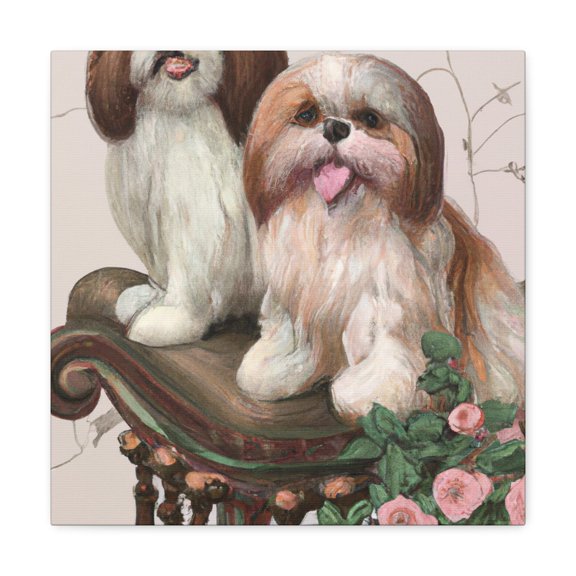 "Shih Tzu in Luxury" - Canvas
