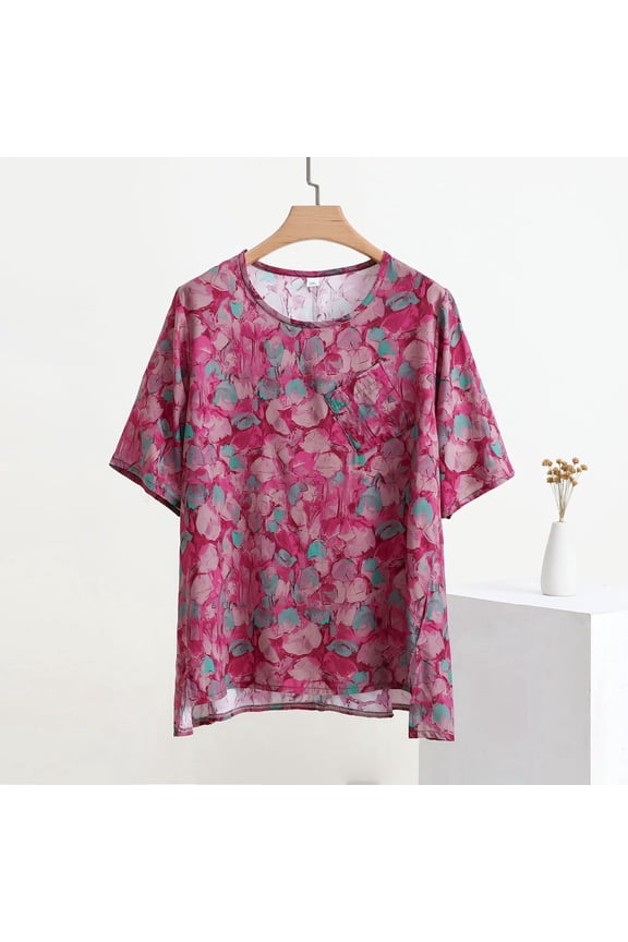 Womens Plus Size Rash Guard Short Sleeve Swim Shirt UPF 50+ Sun Protection Swimsuit Top