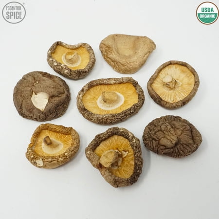 Shiitake Mushrooms, Whole, Organic, Dried