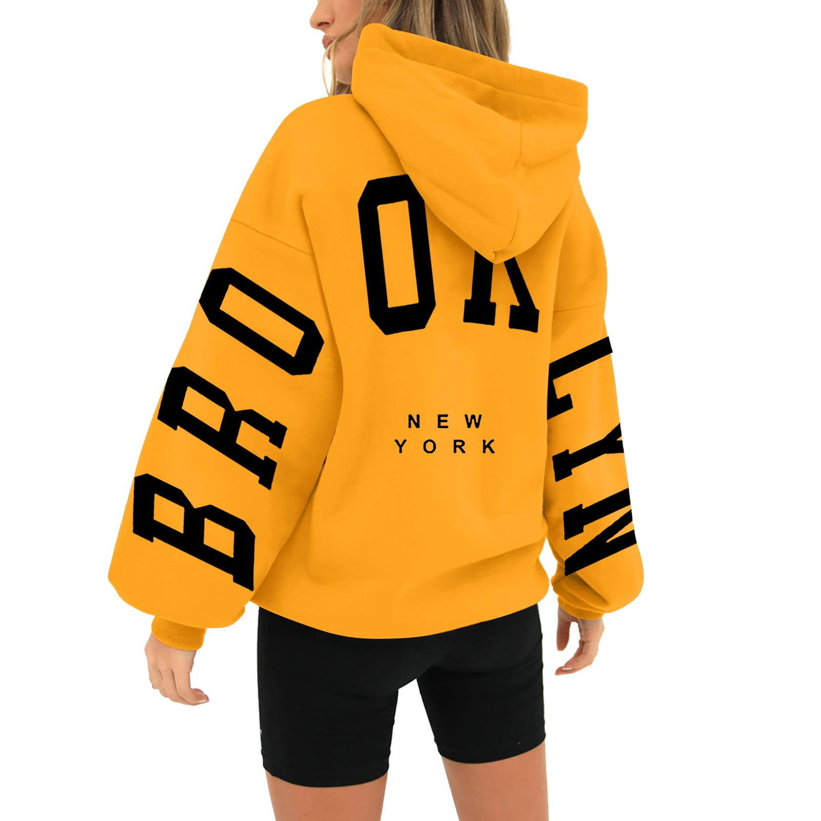Shiiwada online shopping women light spring jacket black hoodies solid
