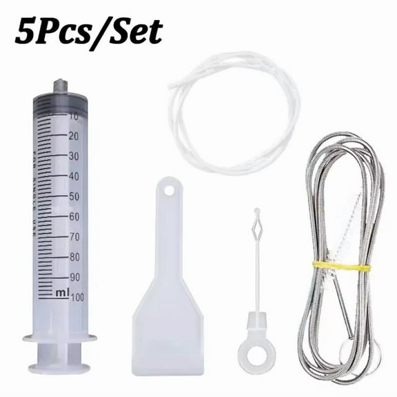 Shijinpojj 5/6Set Refrigerator Drain Hole Clog Remover Dredge Cleaning Tools Fridge Hole Brush Water Outlet Cleaner for Household Clean