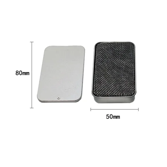 Shijinpojj Outdoor Alcohol Stove Lightweight Mini Portable Oven Picnic BBQ Stainless Steel Solid Fuel Wax Stoves Camping Cooking Furnace