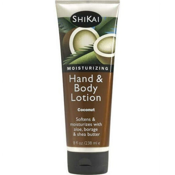 Shikai All Natural Hand And Body Lotion Coconut - 8 Fl Oz