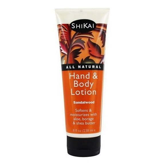 Shikai Hand and Body Lotion Sandalwood, 8 Oz