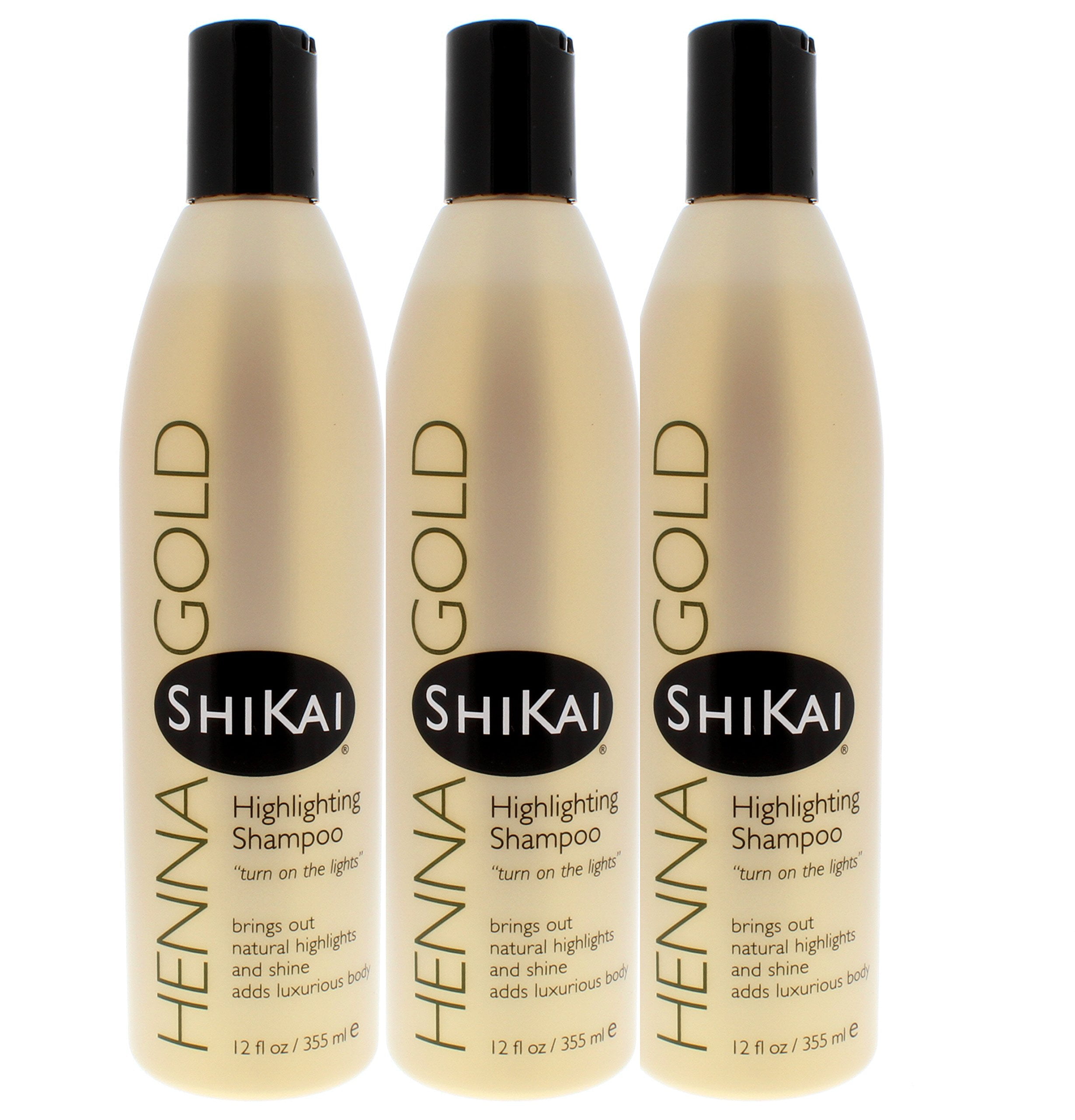 Shikai Henna Gold Highlighting Shampoo, Brings Out Natural Highlights & Shine, Adds Luxurious