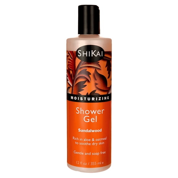 Shikai - Moisturizing Shower Gel Sandalwood - 12 oz.