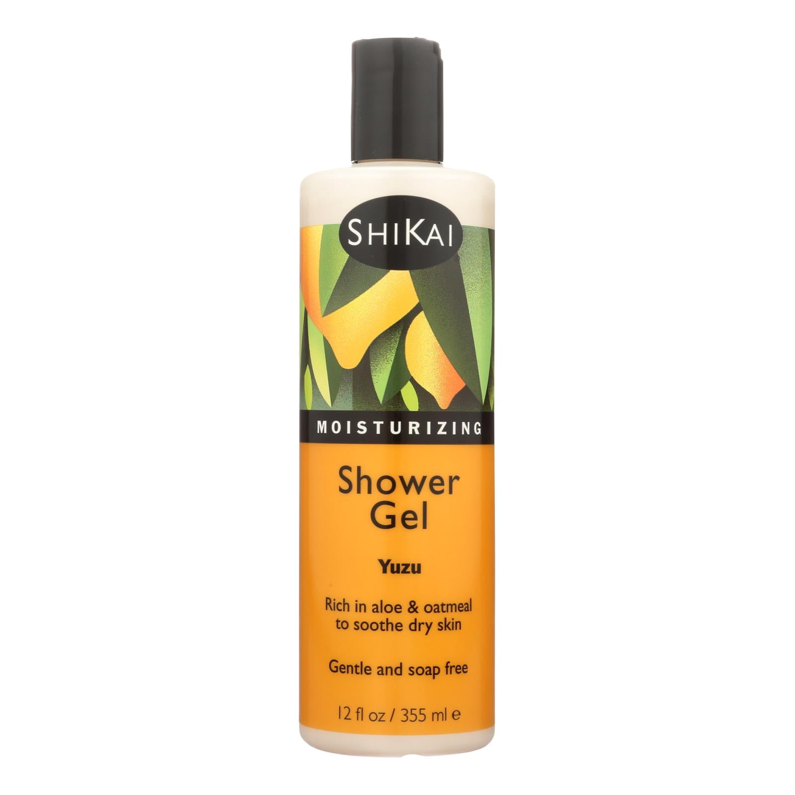 Shikai Products Shower Gel - Yuzu Fruit - 12 Oz - Pack of 3