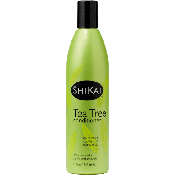 ShiKai Tea Tree Conditioner (12 oz) | Soothing Peppermint & Tea Tree Formula | Hydrating & Revitalizing | For Healthy, Manageable Hair