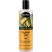 ShiKai Daily Moisturizing Shower Gel Yuzu, 12 oz | Gentle Soap-Free Body Wash with Aloe Vera & Oatmeal | Hydrating Citrus Cleanser for Dry & Sensitive Skin
