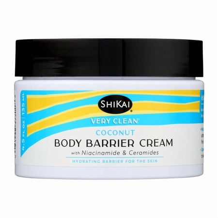 Shikai Very Clean Coconut Body Barrier Cream 4.5 oz Cream