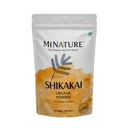 Shikakai Powder by mi nature | Acacia Concinna | Pure & Natural Haircare  | Excellent Hair Conditioner  |Chemical, Preservative & Cruelty-Free| 227gram(8 OZ)