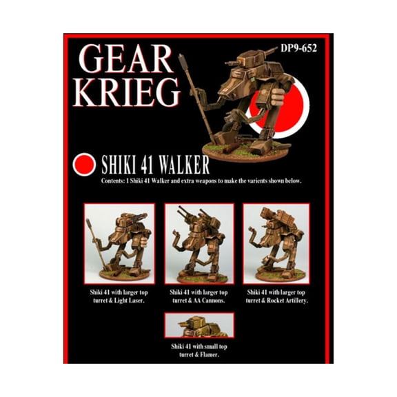 Dream Pod 9 Shiki 41 Walker New