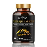Shilajit | 100% pure Extract | 60 caps 600mg ORIGINAL HIMALAYAN