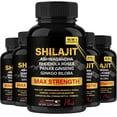thumbnail image 1 of Shilajit Capsules Herbal Supplement with Ashwagandha, Rhodiola, Panax Ginseng & Turmeric – Energy & Vitality Support – Pack 5, 1 of 8