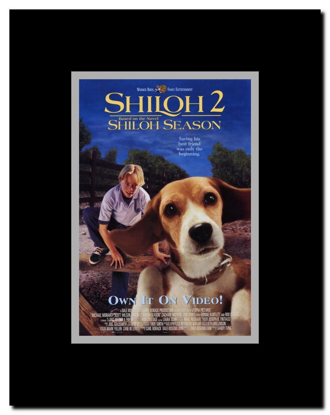 Shiloh 2: Shiloh Season Framed Movie Poster