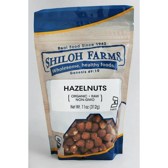 Shiloh Farms Organic Hazelnuts - 11 oz Pack of 3