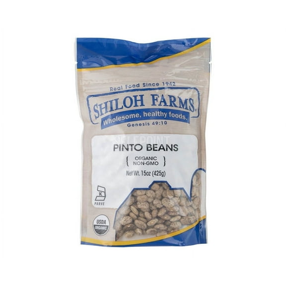 Shiloh Farms Organic Pinto Beans -- 15 oz Pack of 4