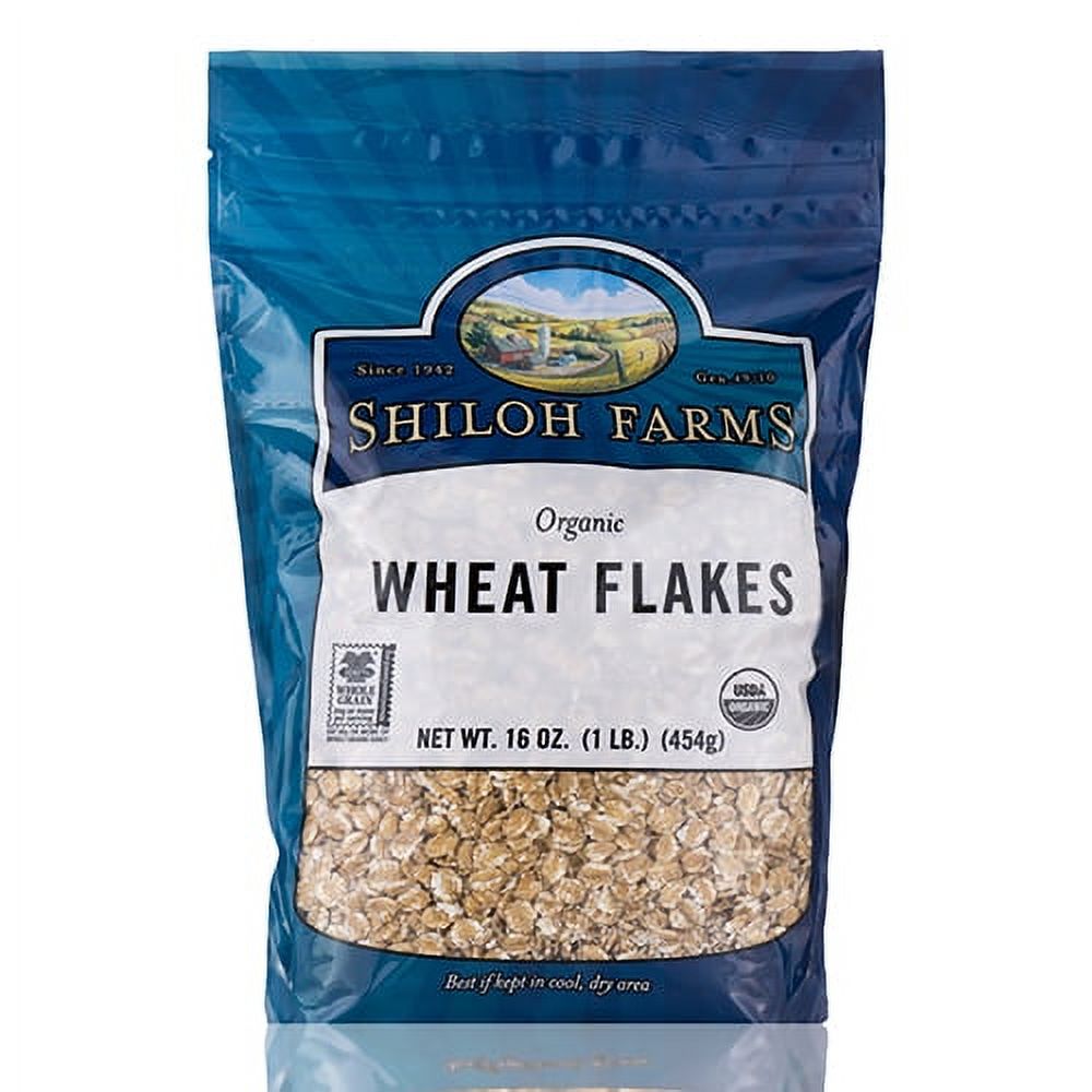 Shiloh Farms Organic Wheat Flakes 16 oz.