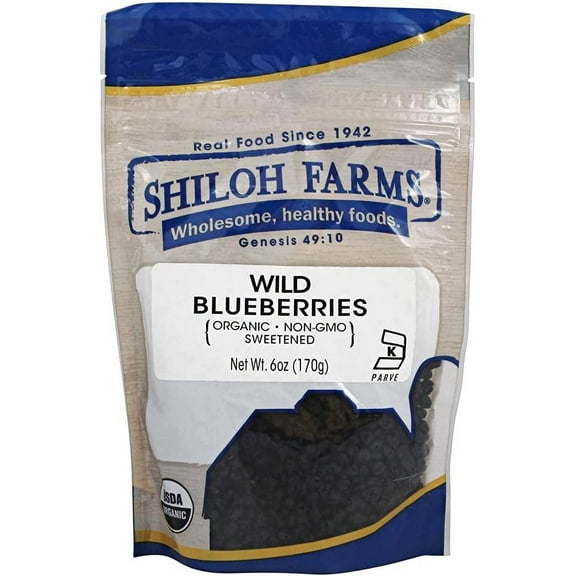Shiloh Farms Organic Wild Blueberries - 6 oz