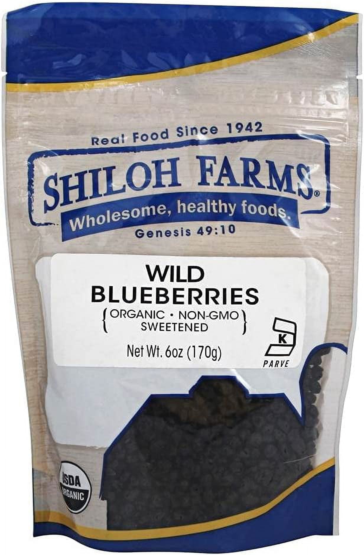 Shiloh Farms Organic Wild Blueberries - 6 oz