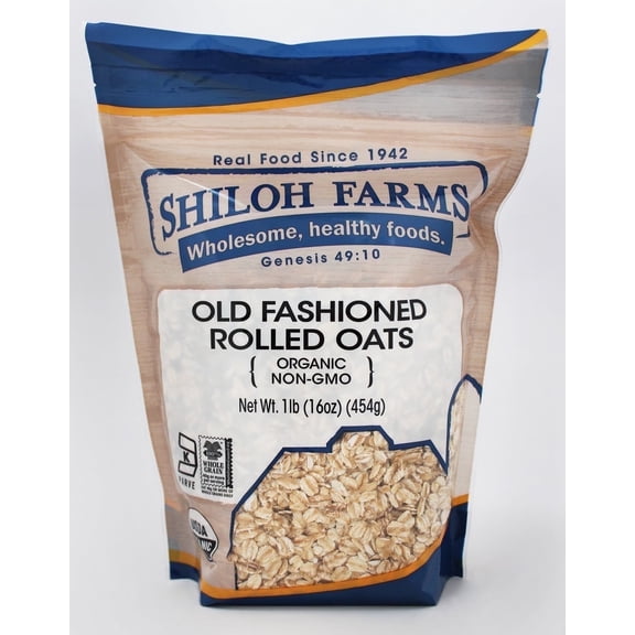 Shiloh Farms Shiloh Farms Organic Old Fashioned Rolled Oats - 16 oz Pack of 4