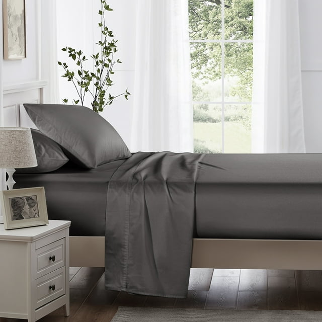 Shilucheng 1000 Thread Count 100 Cotton Egyptian Bed Sheets Set, Deep