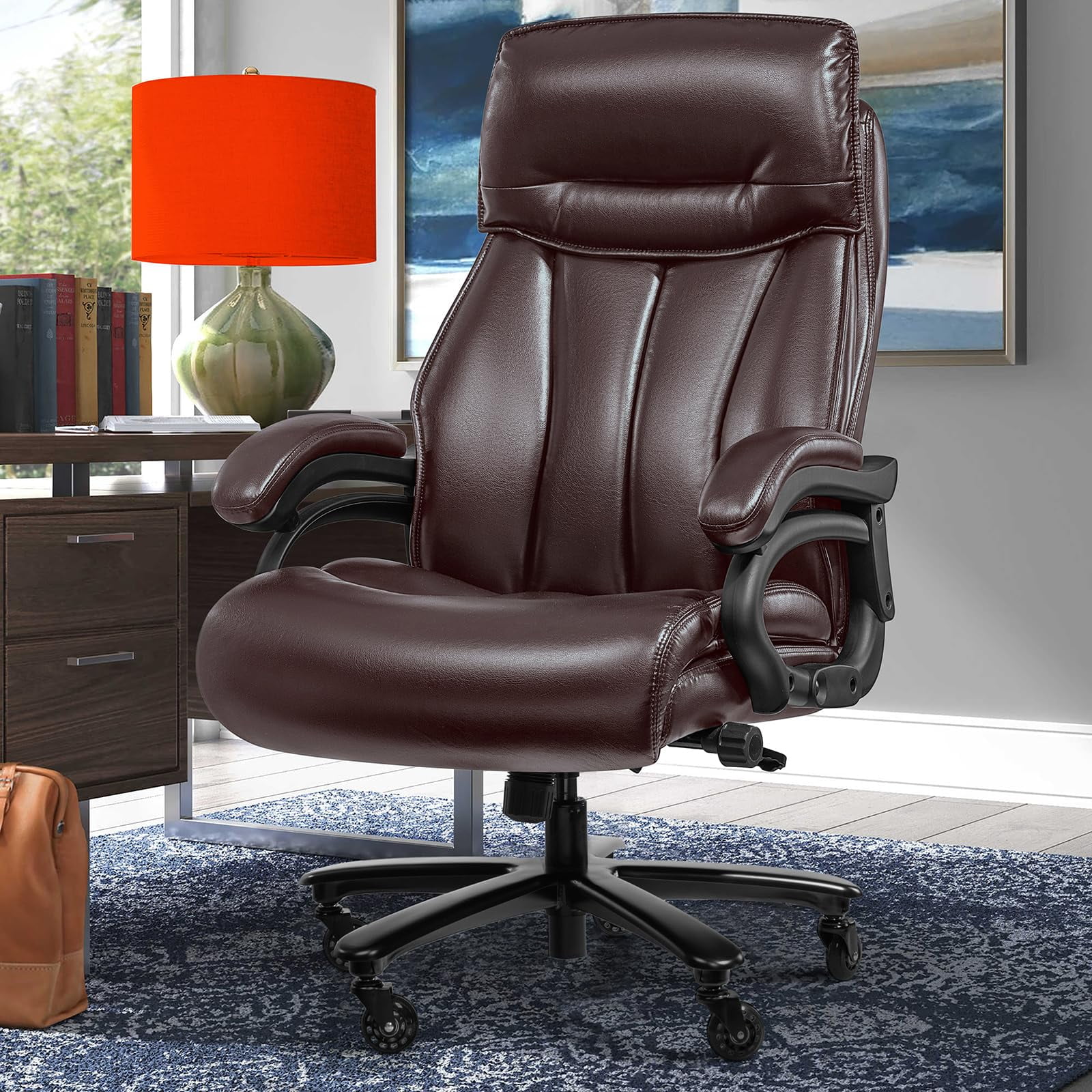 Shilucheng 400lbs Big and Tall Office Chair, Ergonomic HighBack